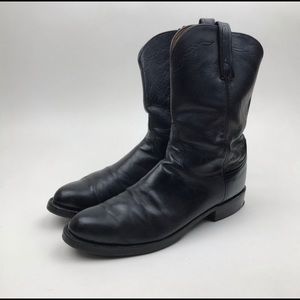 LUCCHESE Handmade in USA Black Vintage Men’s 10.5